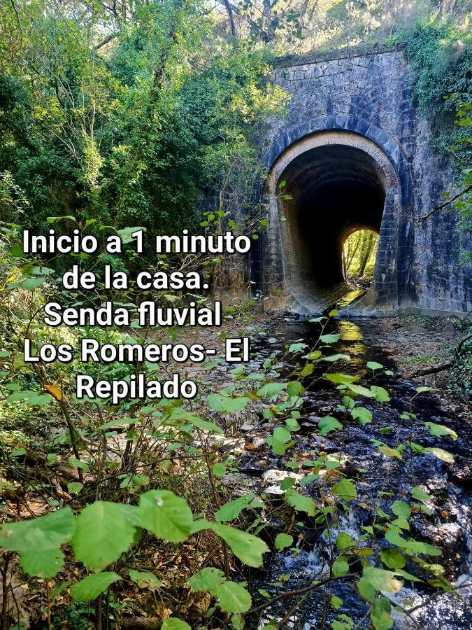 Los RomerosLa Casa Junto Al Sendero Del Rio & Piscina # Aire Acondicionado别墅 外观 照片